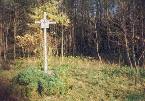 Paminklas J. Lukšai jo žuvimo vietoje
